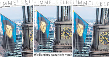 Copyright: Hamburger Abendblatt, Fotomontage: Andreas M. Petersen