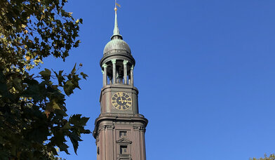 Turm des Hamburger Michels - Copyright: Carmen Mühlhause