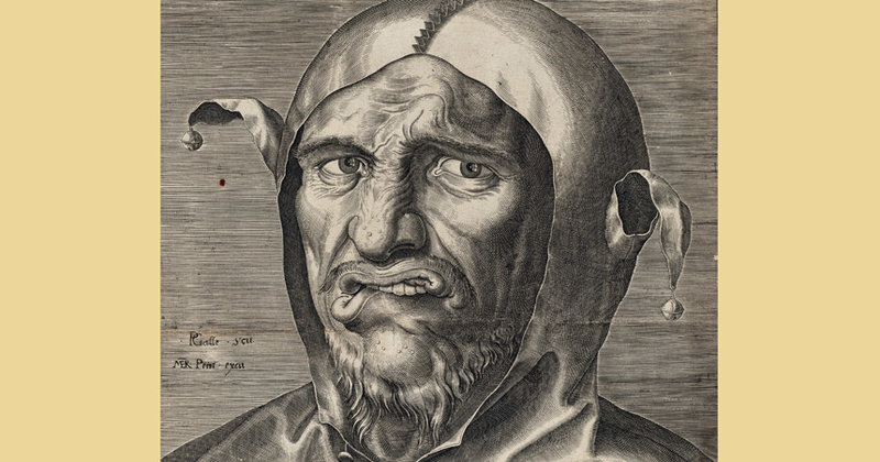 Schauerlich: ein Blick aus dem 16. Jahrhundert, zu sehen in der Ausstellung "Verkehrte Welt"
