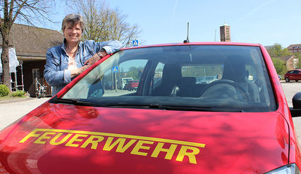 Erneli Martens ist Feuerwehrpastorin - © Timo Teggatz - Copyright: Timo Teggatz