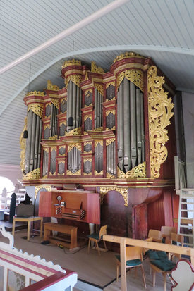 Arp-Schnitger-Orgel in der St. Pankratiuskirche Ochsenwerder