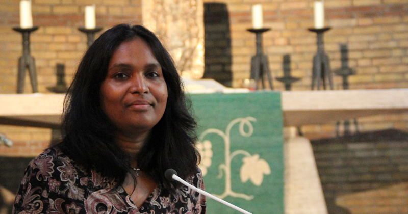 Die Freude im Namen: Joy Hoppe ist Hamburgs erst indische Pastorin