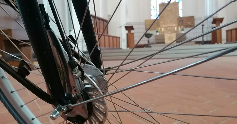 Fahrrad in St. Katharinen