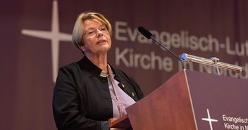Ulrike Hillmann ist die neue Präses der Nordkirchensynode - Copyright: © Michael Ruff / Nordkirche