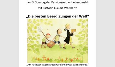 Plakat Familiengottesdienst - Copyright: C. Weisbarth