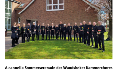 Wandsbeker Kammerchor Plakat - Copyright: Wandsbeker Kammerchor