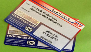 Tickets des Hamburger Verkehrsverbundes (HVV) - Copyright: Mechthild Klein