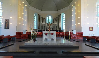 Innenraum - Copyright: St. Trinitatis Kirche