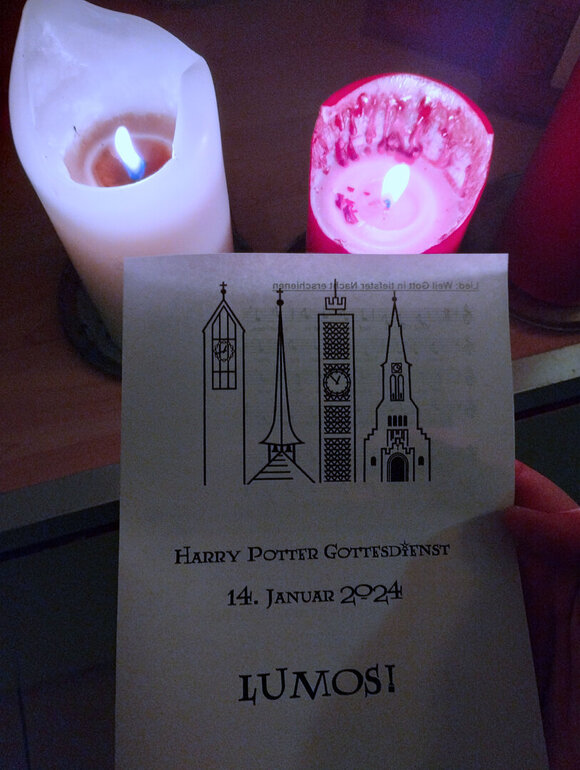 Harry Potter Gottesdienst „Lumos!“ in der Kreuzkirche Wandsbek