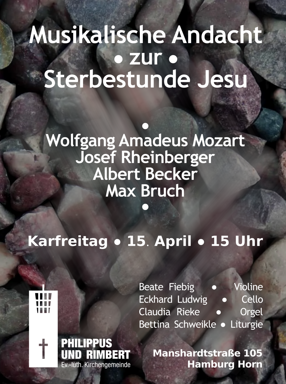 Karfreitag Konzert-Plakat 2022