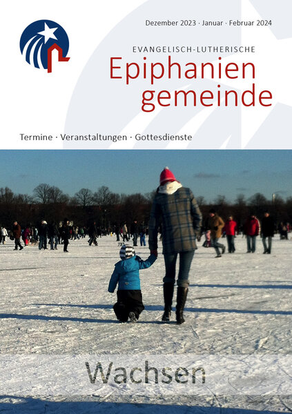 Ev.-luth. Epiphaniengemeinde Hamburg Cover des Gemeindebriefs 79 - Copyright: Ev.-luth. Epiphaniengemeinde Hamburg – mare grafikdesign