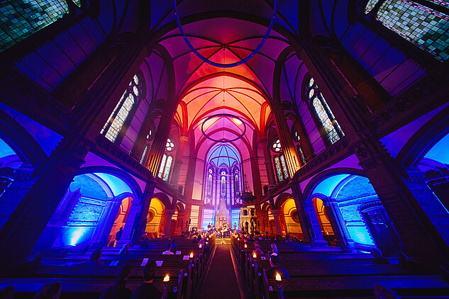 Die St. Gertrud in Uhlenhorst zur Nacht der Kirchen 2026 in Hamburg