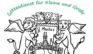 Logo Gottesdienst für Kleine und Große - Copyright: Gemeinde St. Markus