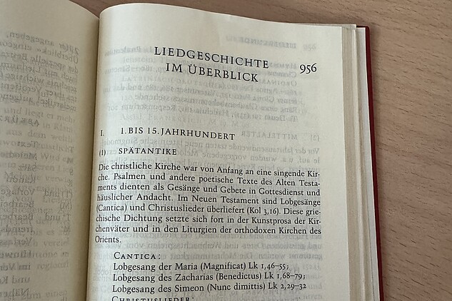 Ein Gesangbuch