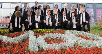 Die Kantorei Haselau beim Festival für gälische Kultur in Oban - dem 'Royal Mod' - Copyright: Hanfried Kimstädt