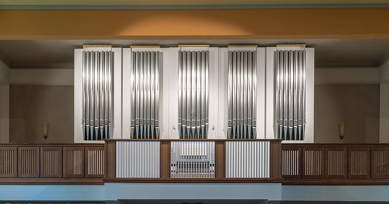 Die neue Orgel in der Stellinger Kirche - © Hans-Christoph Ebert 