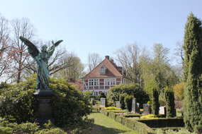 Friedhof und Pastorat in Ochsenwerder