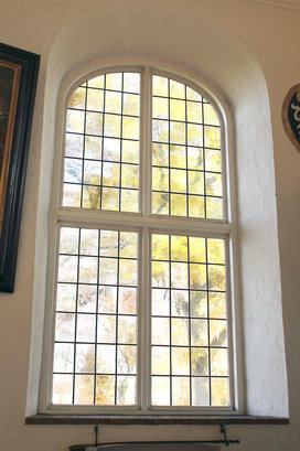 Kirchenfenster St. Pankratius Ochsenwerder