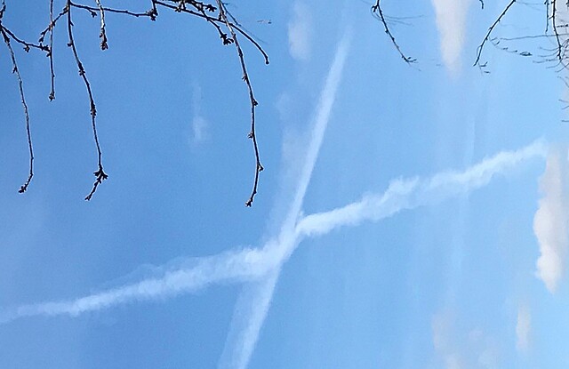 Ein Himmelskreuz