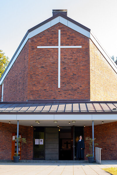 Heilig-Geist-Kirche, Eingangsportal - Copyright: Eva Nadler