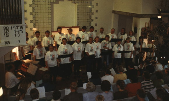 Konzert der Happy Gospel Singers 1997 in Sylt