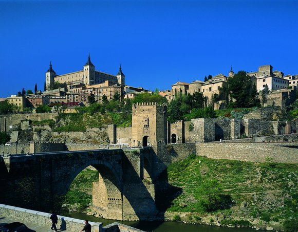 Toledo mit Brücke