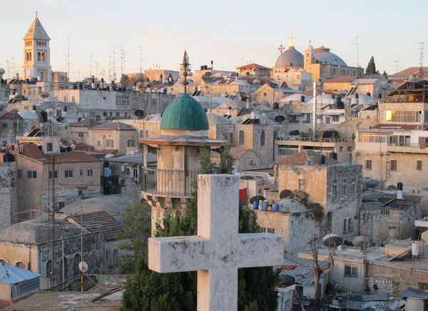 Ansicht Jerusalem mit Felsendom - Copyright: Marion Mathes