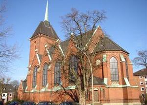 Die Friedenskirche in Eilbek