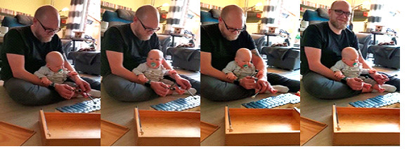 Vater und Baby - Copyright: Imke Dose