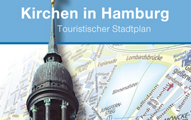 Stadtplan Kirchen in der Stadt - Copyright: Evangelische Kirche in Hamburg, Erzbistum Hamburg