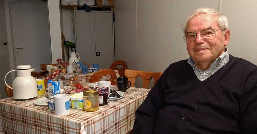 Frühstück für Zwölf – Heinz Naber engagiert sich für Obdachlose 