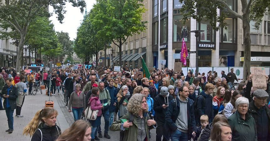 Klimastreik in Hamburg