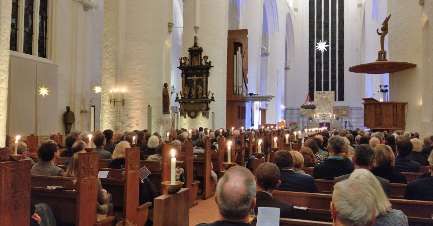 Rund 600 Gäste waren nach St. Katharinen gekommen.